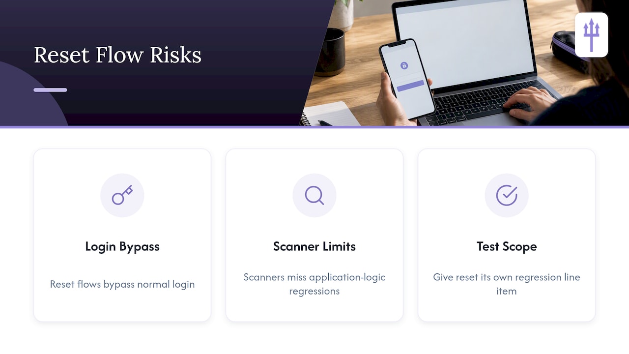 Why reset flows deserve high-risk attention — overview diagram