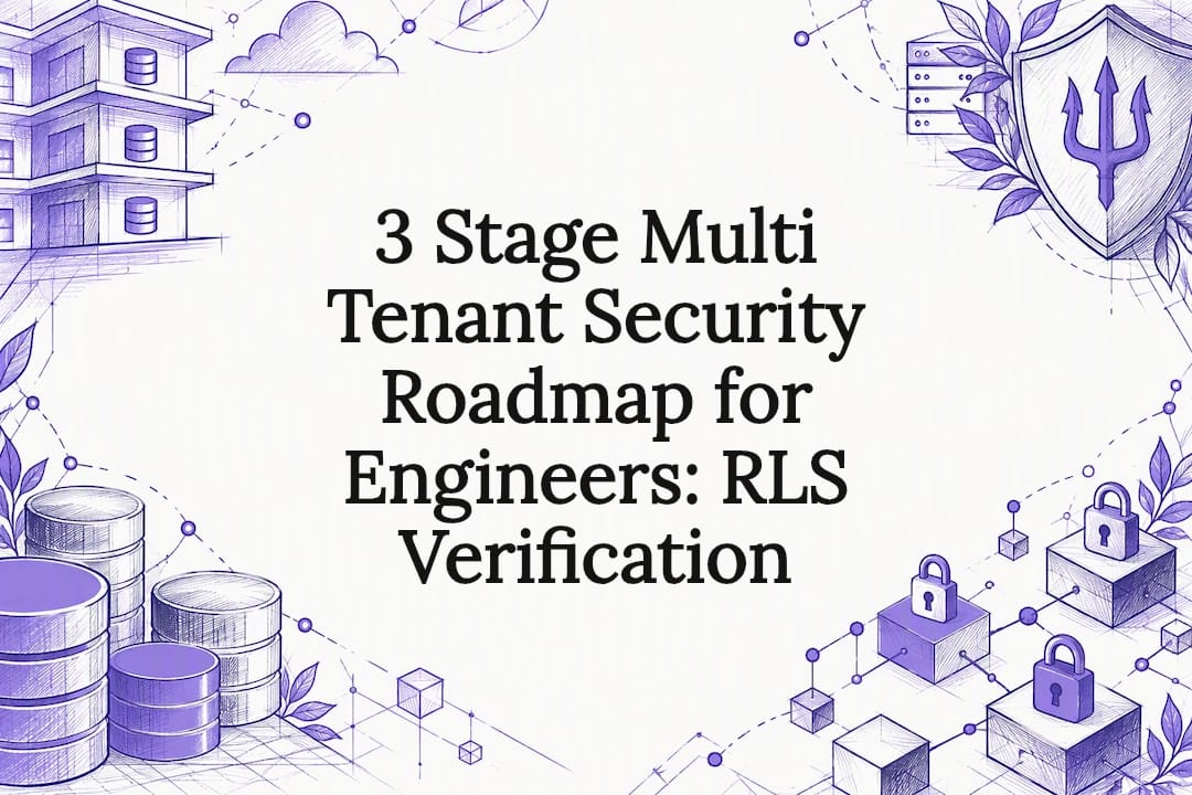 Decorative multi-tenant security roadmap title card