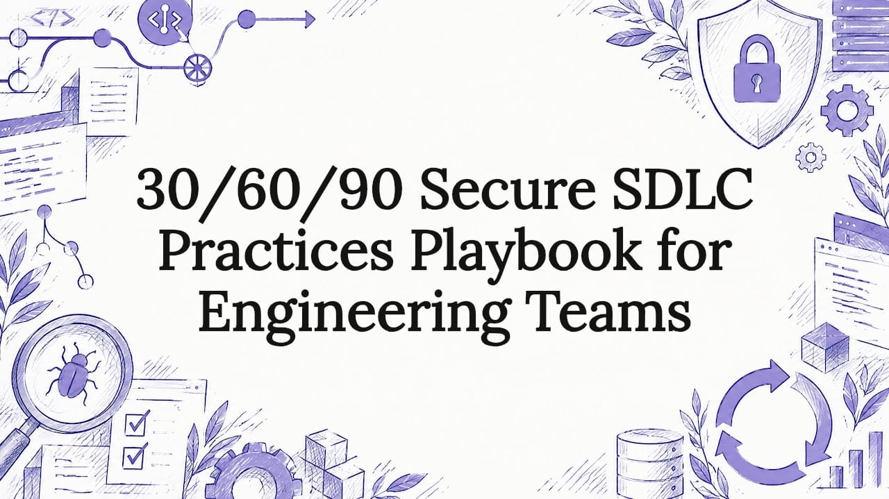 Secure SDLC playbook title card